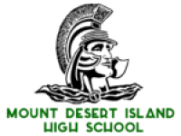 Mount Desert Island High School logo Bar Harbor Maine